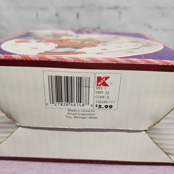 Vintage Santa's Magical Cookies plate and mug - Picture 9 of 10